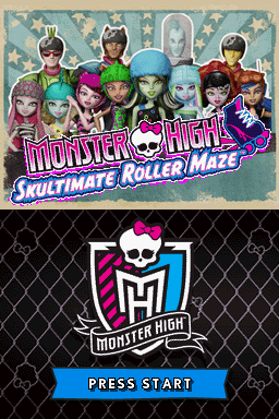 Monster High: Skultimate Roller Maze screenshot 3 for Nintendo 3DS